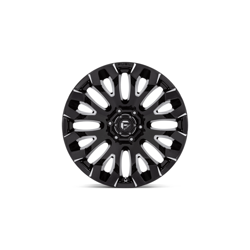 FUEL QUAKE GLOSS BLK MILLED | 20X10 6X139.7 -18MM