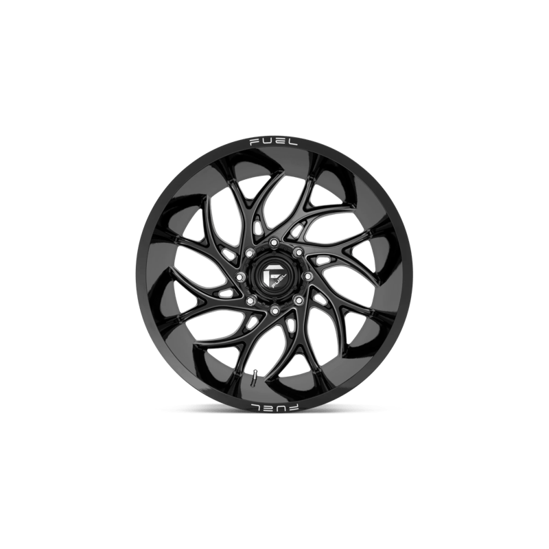 FUEL RUNNER 22X12 6X139.7 GLOSS BLK MILLED -44MM - Call for sale price