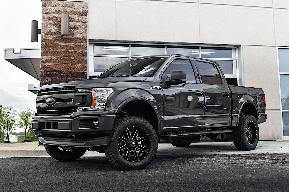 FUEL MAVERICK 20X10 -18 6X135/6X139.7 106.1 MATTE BLK MILL ( TXT FOR CLEARANCE PRICING )