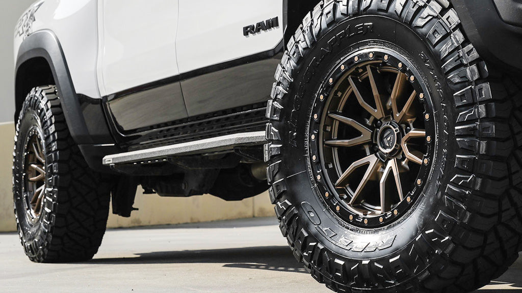 FUEL REBEL 20X9 +1 5X139.7 78.1 MATTE BRONZE BLACK BEAD RING ( TEXT US FOR CLEARANCE PRICING *** )