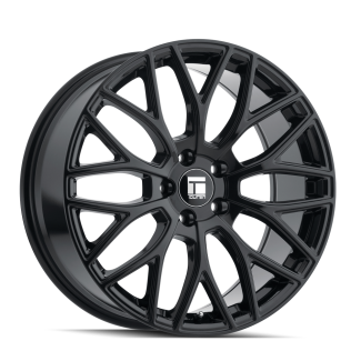 TOUREN TR76 GLOSS BLACK 20X8.5 +35 5X108MM 63.5MM