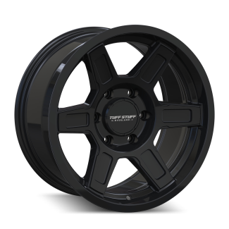 TUFFSTUFF ASCENT TS01 GLOSS BLACK 17X8.5 6X139.7 0MM 106MM