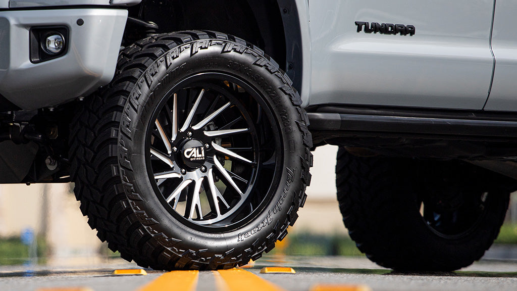 CALI OFF-ROAD PURGE GLOSS BLACK MILLED 20X12 -51 8X165.1MM 125.2MM
