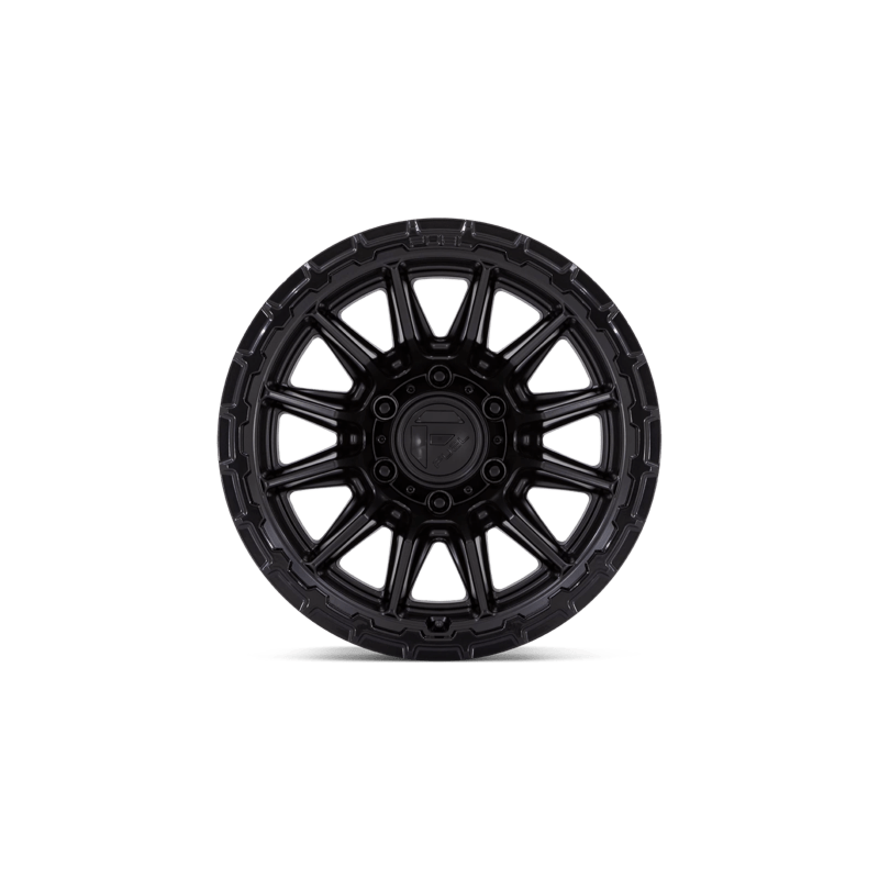FUEL PISTON BLACKOUT WITH GLOSS BLK LIP | 20X9 6X139.7 +1 106.1MM - CALL FOR SALE PRICE