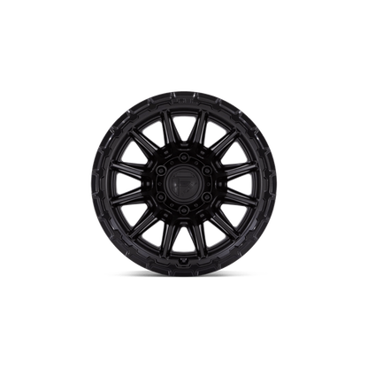 FUEL PISTON BLACKOUT WITH GLOSS BLK LIP | 20X9 6X139.7 +1 106.1MM - CALL FOR SALE PRICE