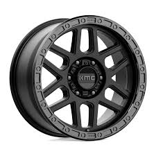 KMC544 17X8.5 6X139.7 SATIN BLACK 0 OFFSET