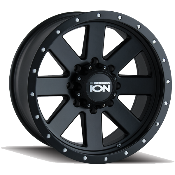 ION WHEELS 134 MATTE BLACK | (20X9 +18 ET 6x139.7 (106MM HUB)