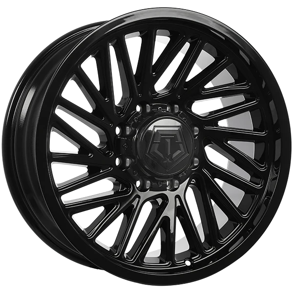 TIS 553 GLOSS BLACK 20X9 +18 8X180 124.3