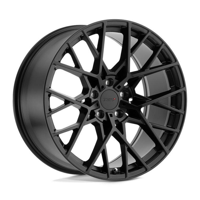 TSW SEBRING MATTE BLACK 17X8 +40 5X114.3 76.1