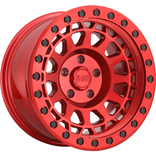 BLACK RHINO PRIMM CANDY RED BLACK | 17x9 +0