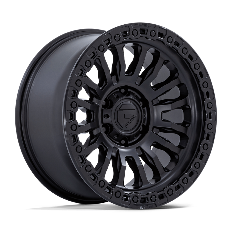 FUEL RINCON MATTE BLK WITH GLOSS BLK LIP | 20X9 8X165.1 +20 125.1MM - CALL FOR SALE PRICE