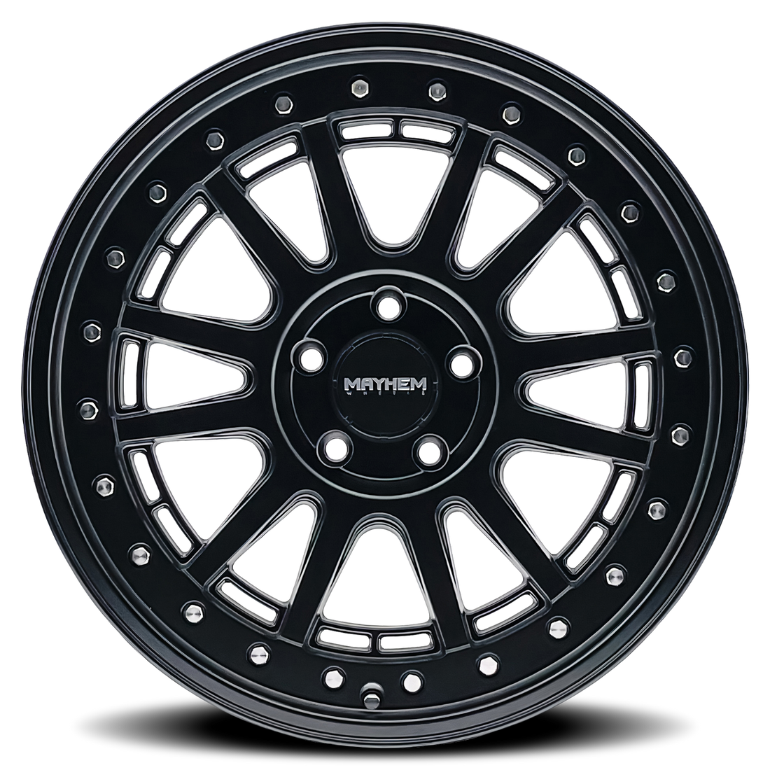 MAYHEM COMPASS MATTE BLACK 20X9 +18 6X135MM 87.1MM