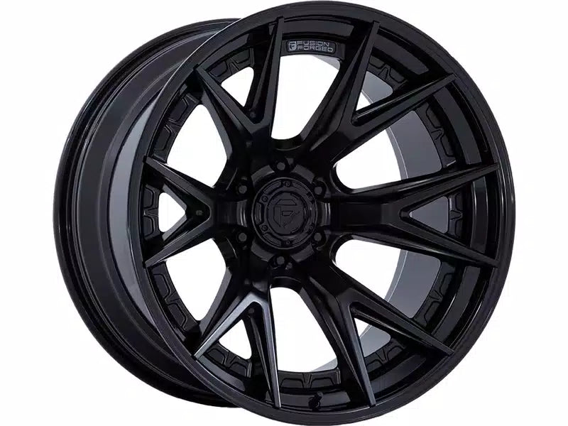 FUEL FC402 CATALYST MATTE BLACK W/ GLOSS BLACK LIP 22X10 -18 8X165.1 125.1mm **TEXT FOR CLEARANCE PRICE **