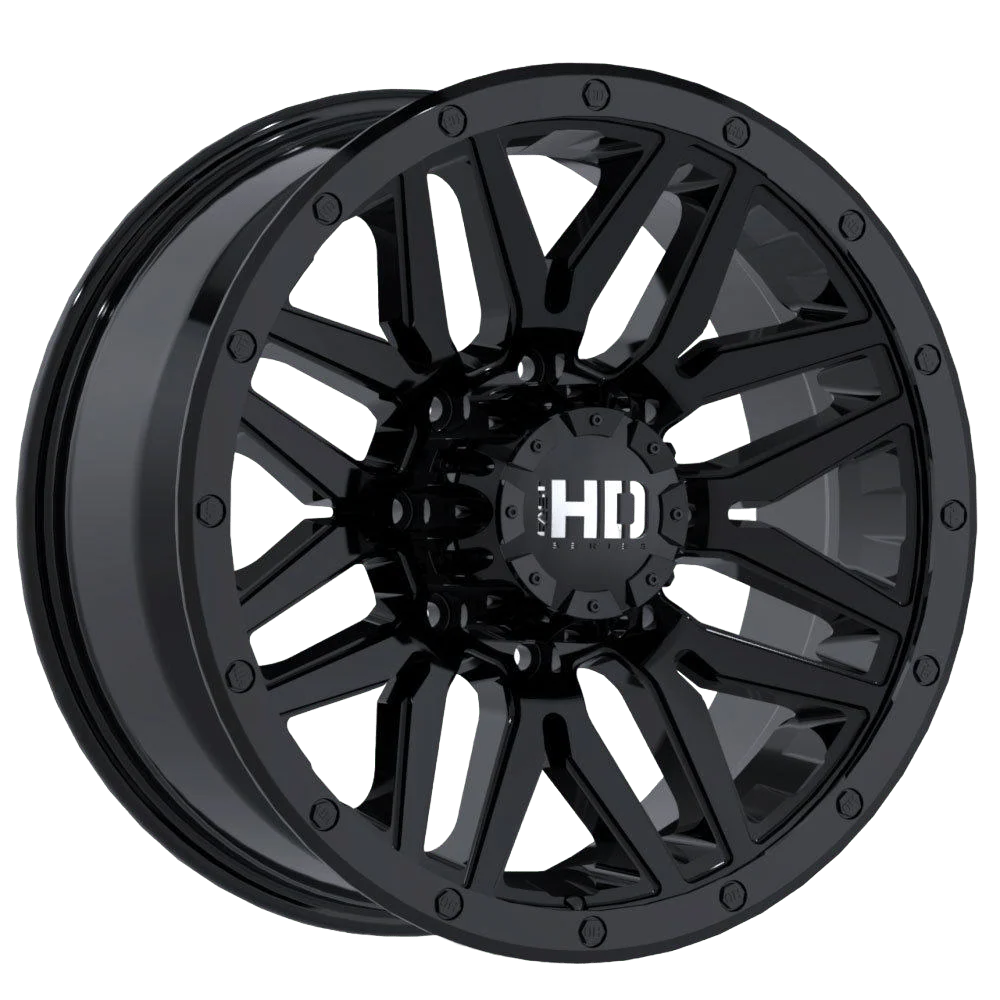 FAST HD MENACE GLOSS BLACK 17X9 +15 8X180MM 125MM