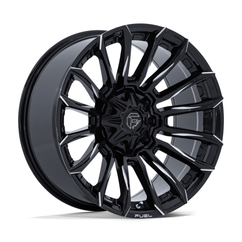 FUEL BLADE GLOSS BLK MILLED | 20X9 6X135/6X139.7 +1 106.1MM  - CALL FOR CLEARANCE PRICE