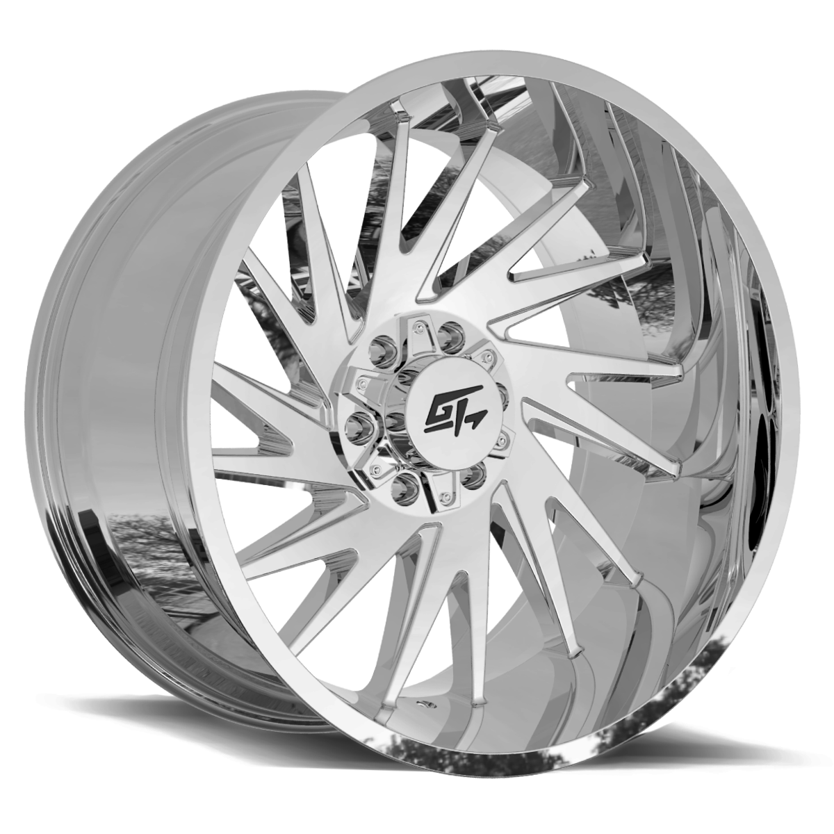 GT OFF-ROAD Tomahawk 20x9 6x135 / 6x139.7 +12 Chrome