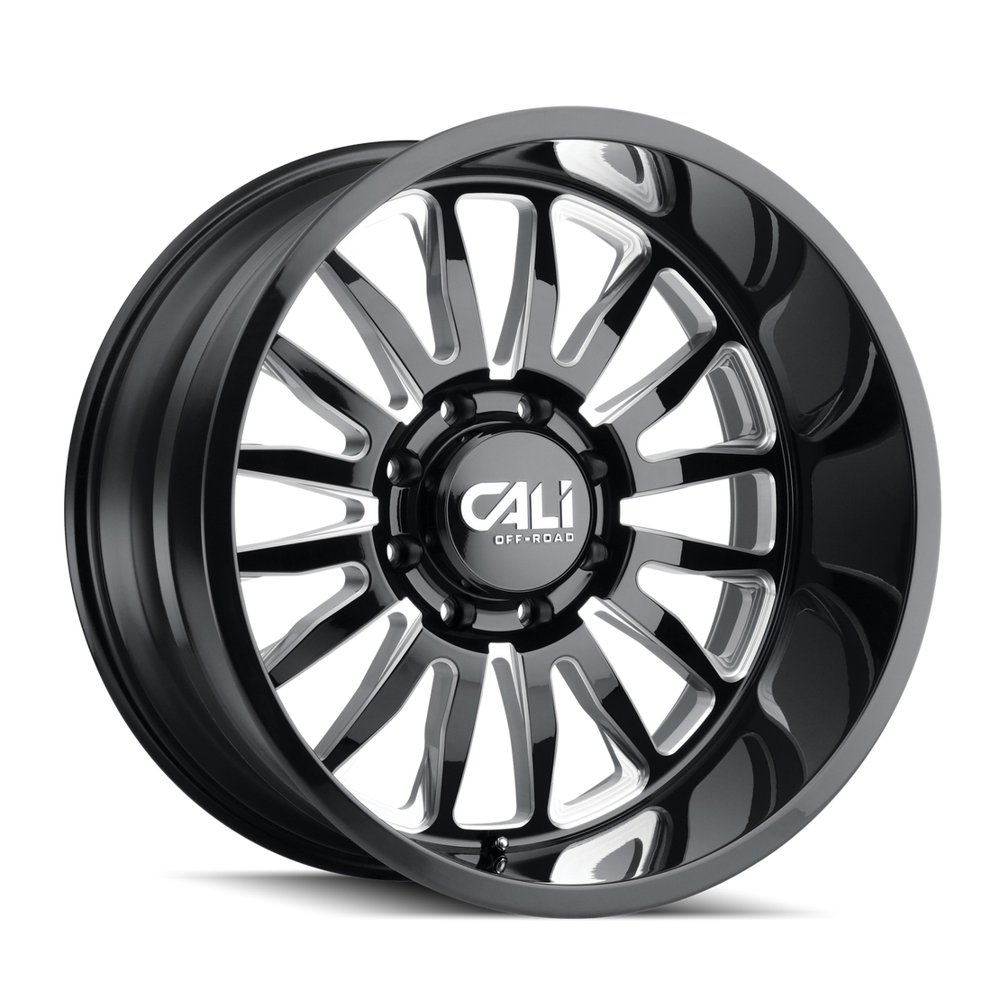 CALI OFF ROAD SUMMIT 9110 GLOSS BLACK MILLED | 20X10 6X139.7 -25 106.1MM