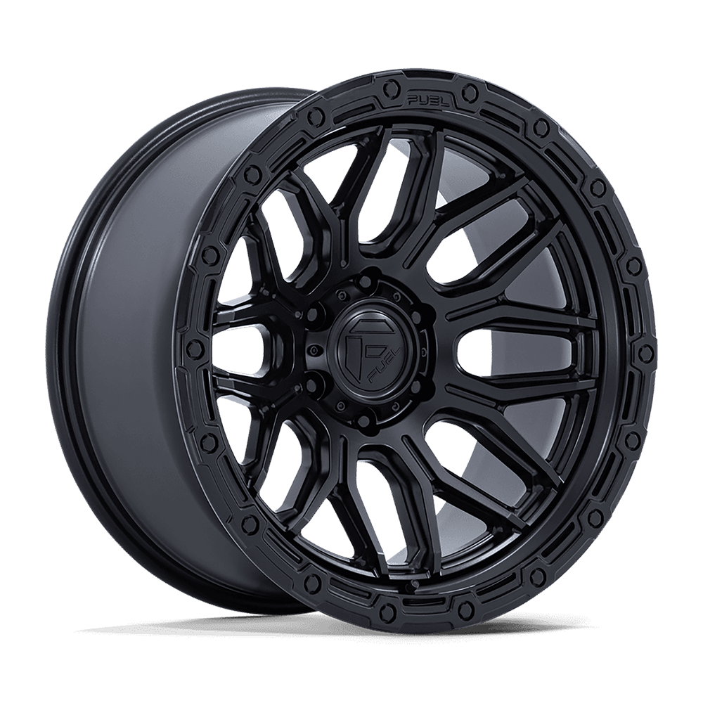 FUEL FC881 SURGE MATTE BLACK W/ GLOSS BLACK LIP 18X9 +1 8X165.1 125.1mm **TEXT FOR CLEARANCE PRICE **