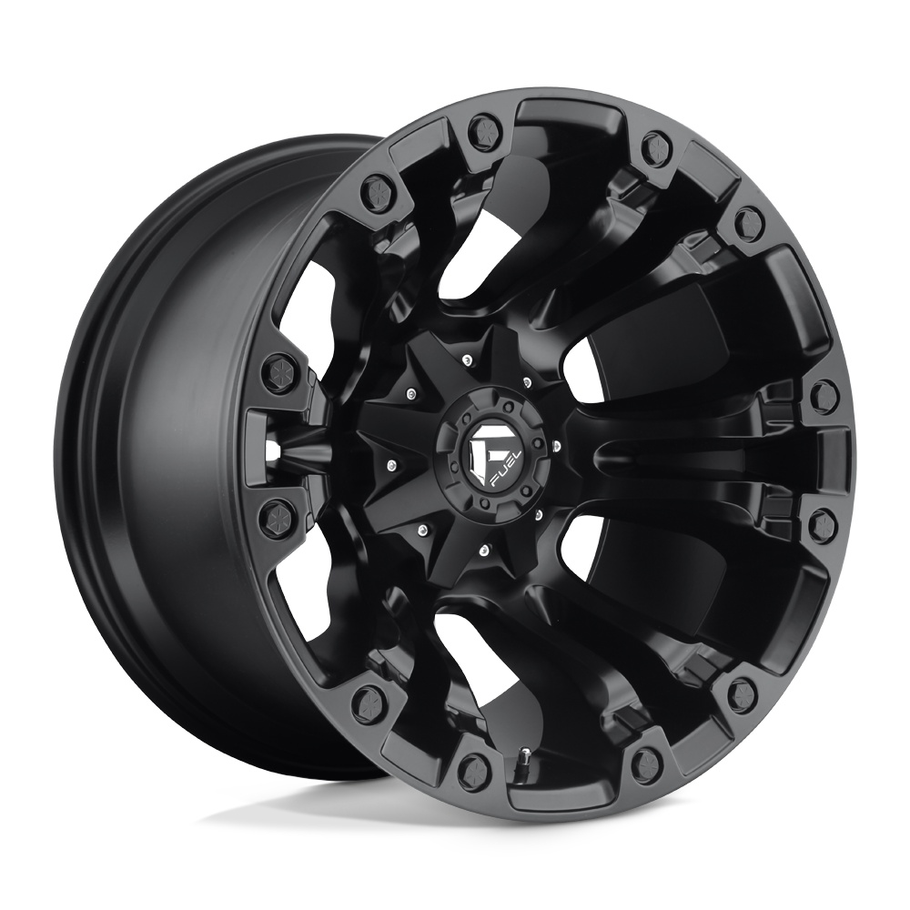 FUEL D560 VAPOR MATTE BLACK 18X9 +1 6X135/6X139.7 106.1mm **TEXT FOR CLEARANCE PRICE **