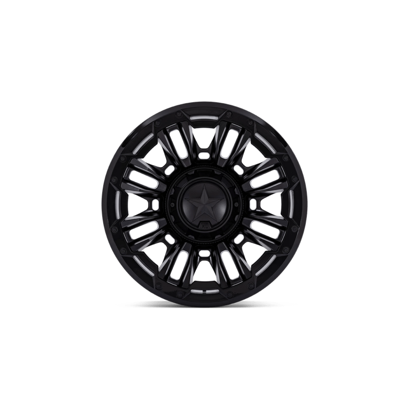 XD BOMBER MATTE BLK WITH GLOSS BLK RING | 20X9 6X135/6X139.7 +20 106.1MM