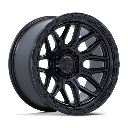 FUEL SURGE 18X9 +1 6X135 87 MATTE BLACK W/ GLOSS BLACK LIP *** Text for clearance price ***