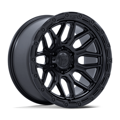 FUEL SURGE 18X9 +1 6X135 87 MATTE BLACK W/ GLOSS BLACK LIP *** Text for clearance price ***