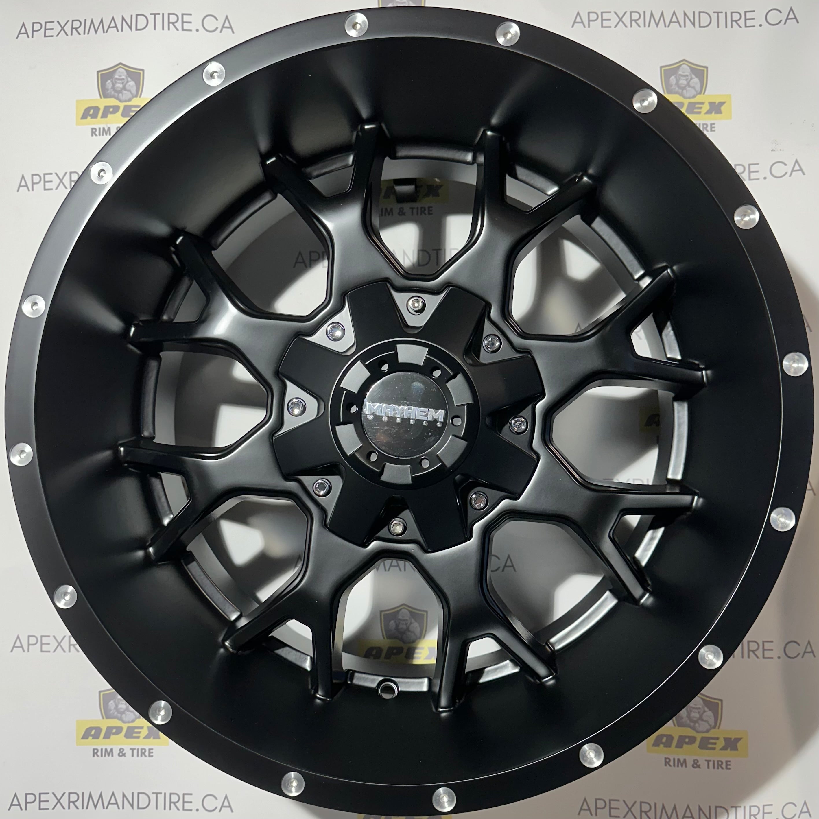 MAYHEM WARRIOR MATTE BLACK  | 20X9 +0 6X135/6X139.7