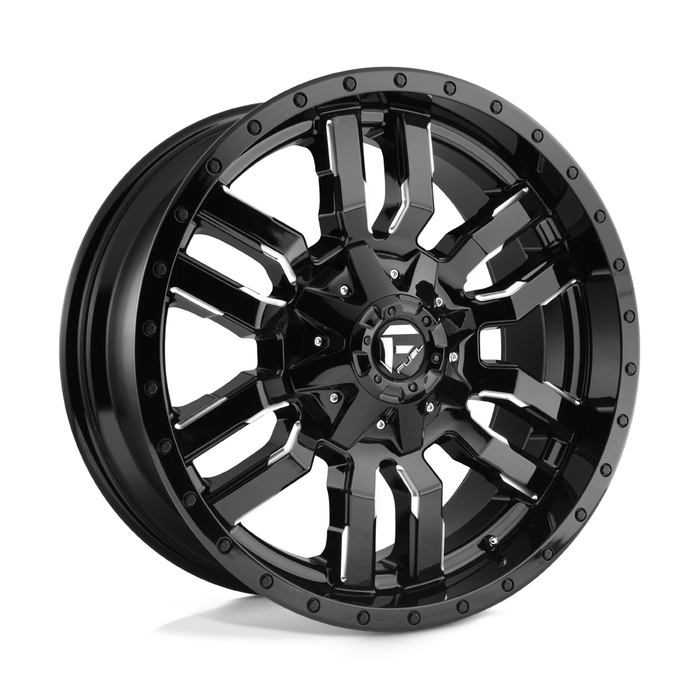 FUEL SLEDGE 20X9 8X170 GL-BLK-MIL 1MM