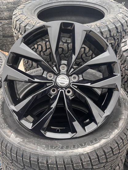 OEM HONDA/TOYOTA/NISSAN R325 GLOSS BLACK 18X8 +45 5X114.3 67.1MM