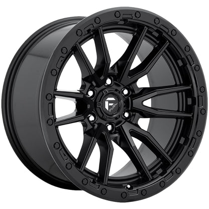 FUEL REBEL 20X9 +1 5X139.7 78.1 MATTE BLACK ( TEXT FOR CLEARANCE PRICING ***)