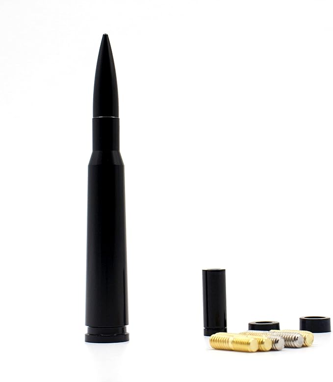 .50 CAL BULLET ANTENNA BLACK