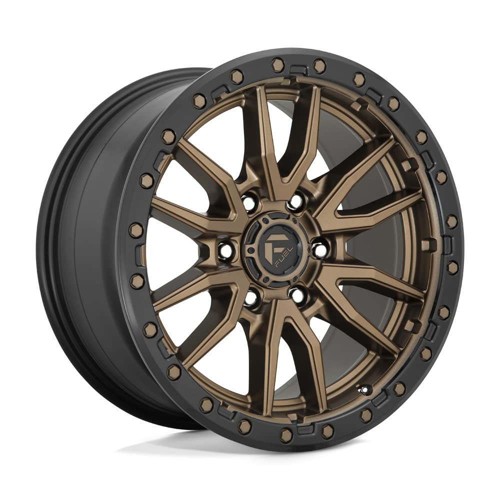 FUEL REBEL 18X9 +1 6X135 87.1 MATTE BRONZE BLACK BEAD RING ( TEXT US FOR CLEARANCE PRICE *** )
