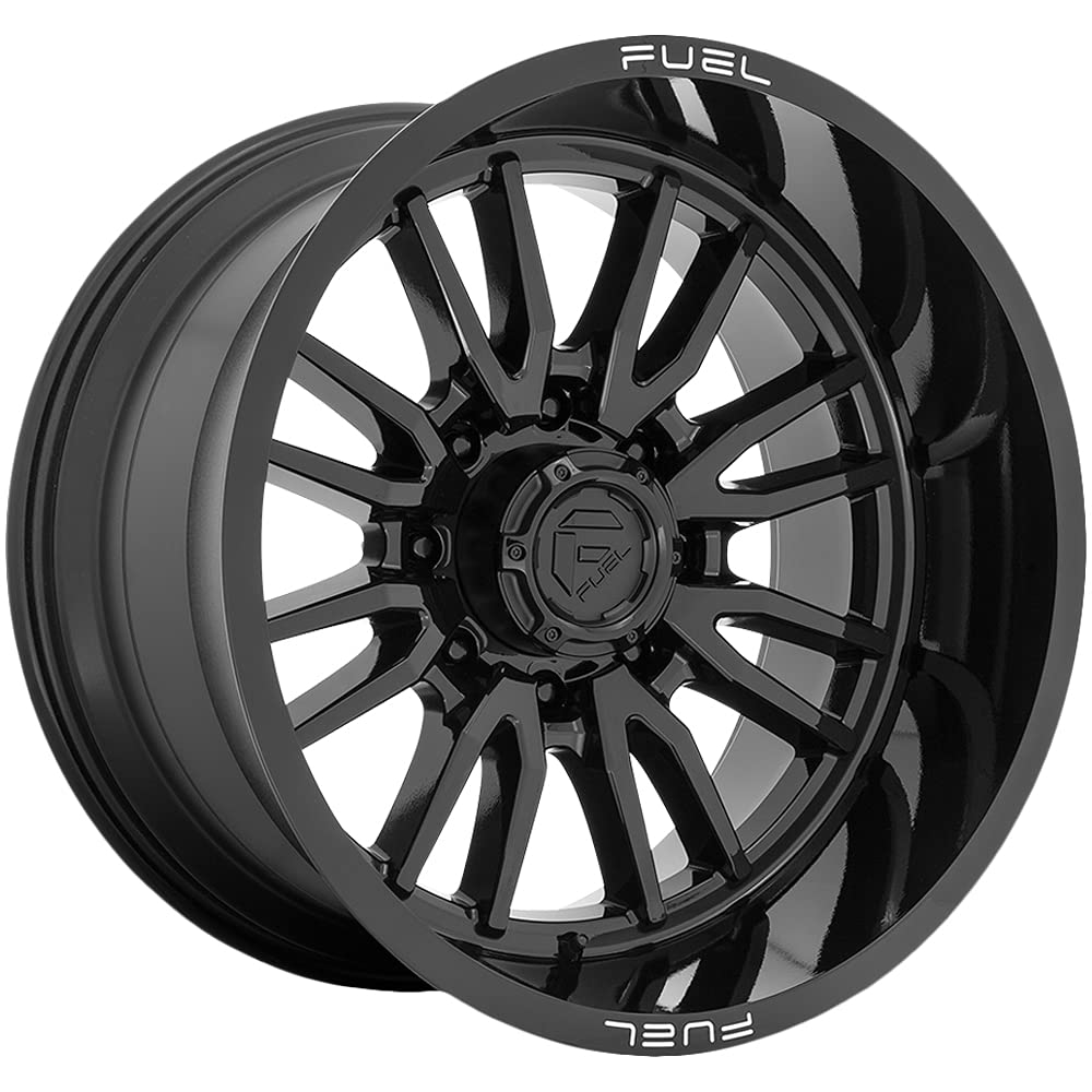 FUEL D760 CLASH 8 GLOSS BLACK 20X10 -18 8X170 125.1 ( TEXT FOR CLEARANCE PRICE *** )