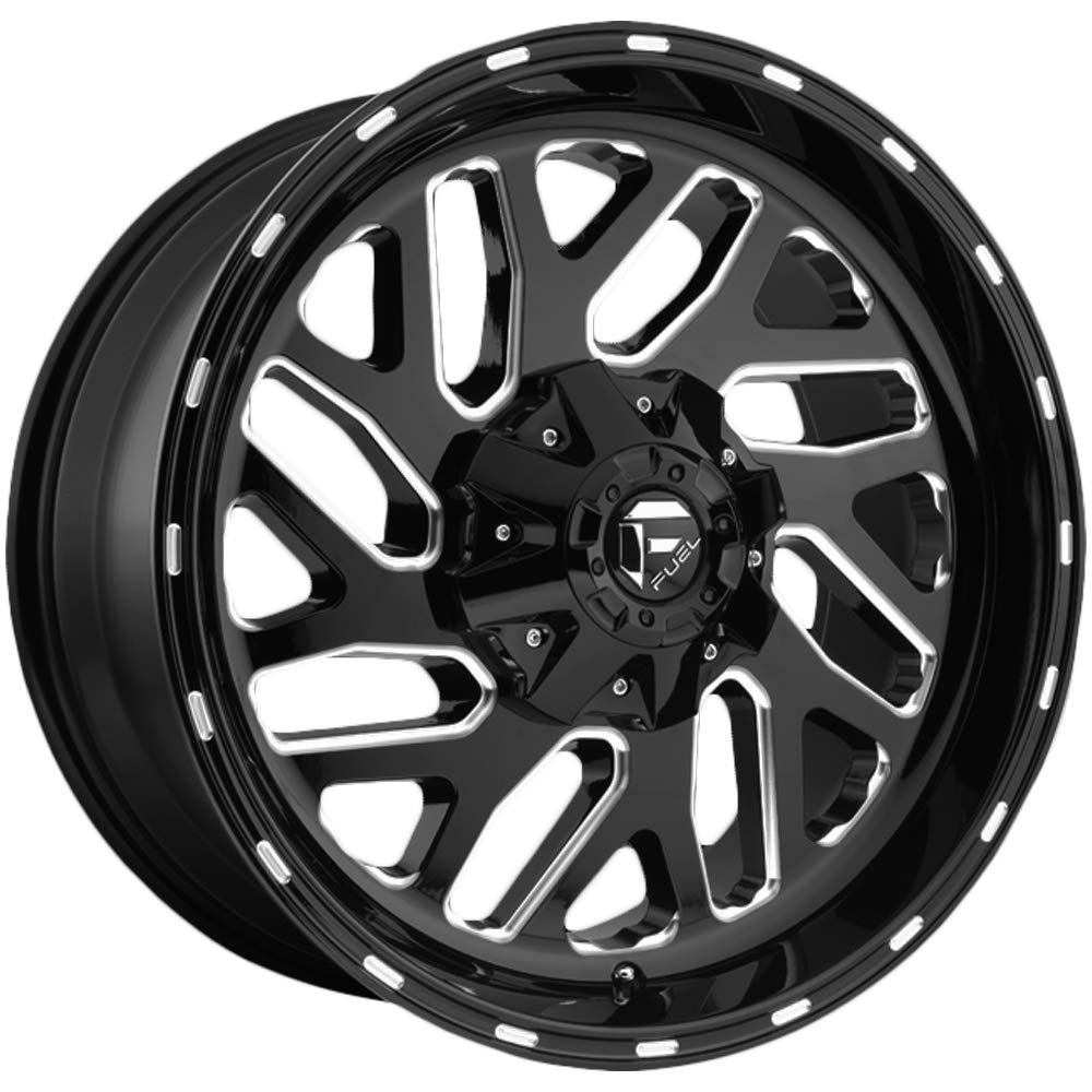 FUEL TRITON 20X9 +20 6X135/6X139.7 106.1 GLOSS BLACK MILLED (TEXT US FOR CLEARANCE PRICING)