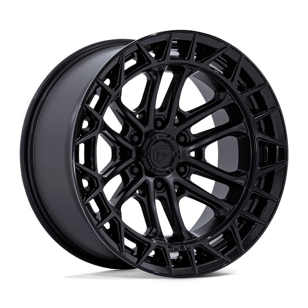 FUEL FC874 CELSIUS MATTE BLACK W/ GLOSS BLACK LIP 20X10 -18 6139.7 106.1mm **TEXT FOR CLEARANCE PRICE **