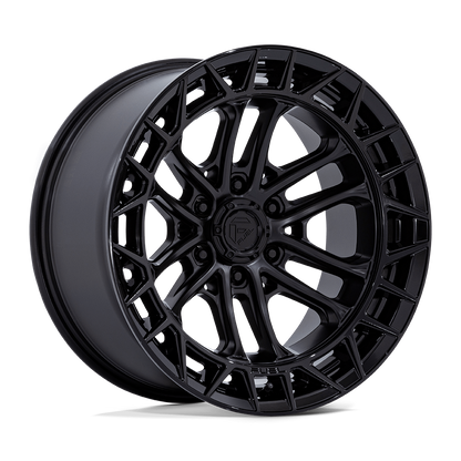 FUEL FC874 CELSIUS MATTE BLACK W/ GLOSS BLACK LIP 20X10 -18 6139.7 106.1mm **TEXT FOR CLEARANCE PRICE **