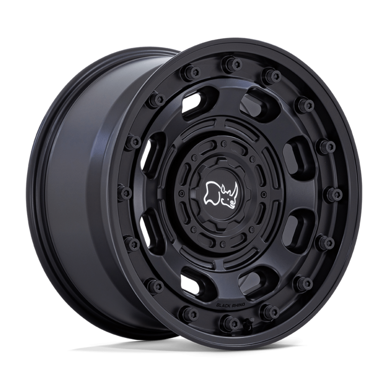 BLACK RHINO ATLAS MATTE BLK | 16X8 6X120/6X139.7 -10 78.1MM (TEXT US FOR BLOWOUT PRICING*** )