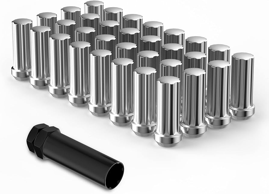 LUG NUTS - 14x1.5 CHROME CLOSED 32 PACK