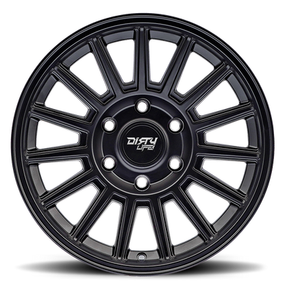 DIRTY LIFE JOURNEY MATTE BLACK 17X8.5 +0 6X135MM 87.1MM