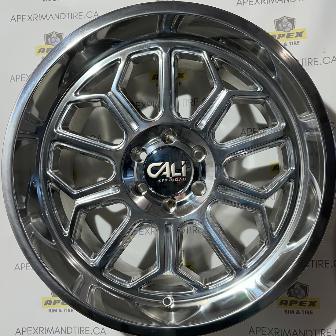 CALI AUBURN 9117 POLISHED | 20X10 6X135 -25MM 87.1MM