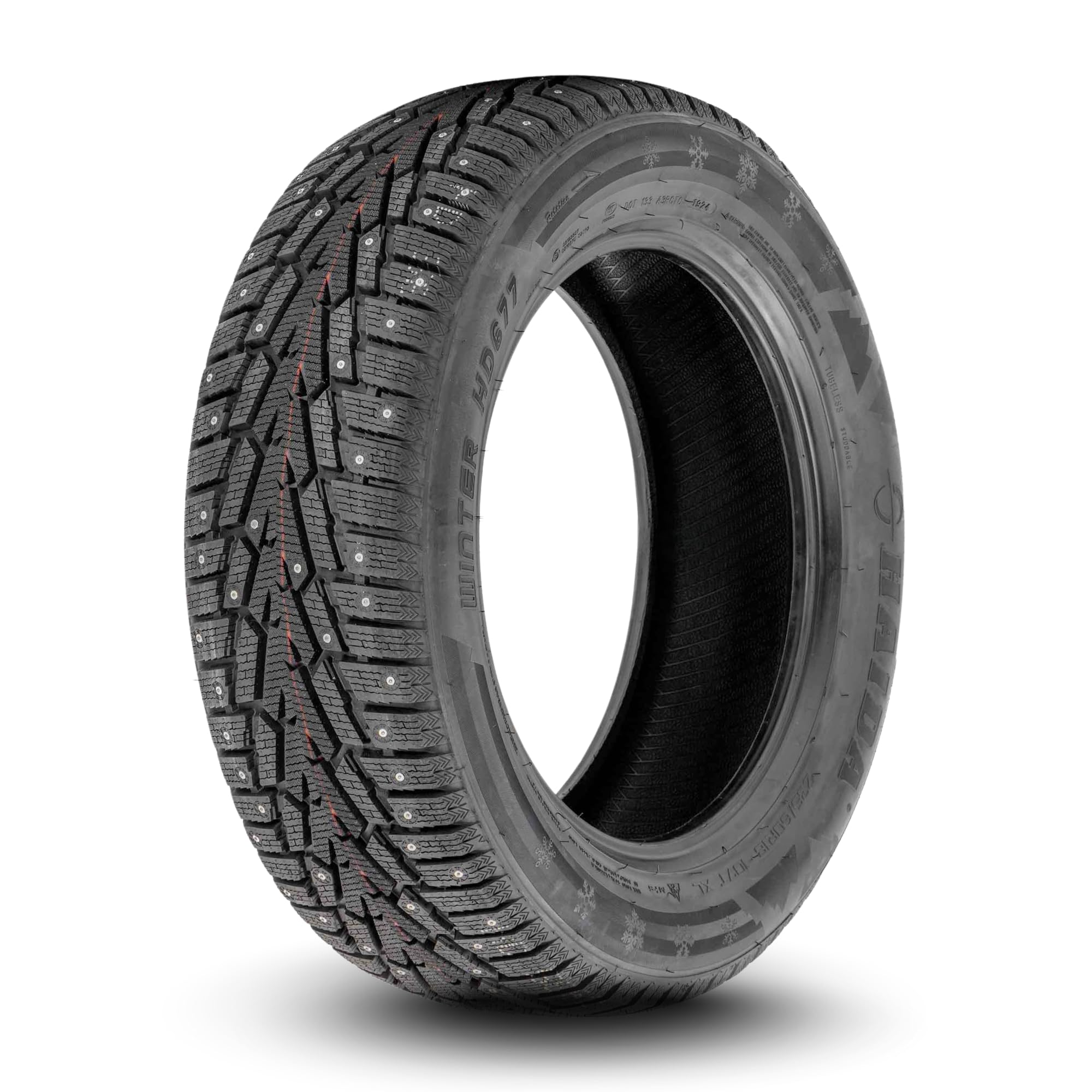HAIDA HD 677 ULTRA-GRIP WINTER FACTORY STUDDED | 185/65R14