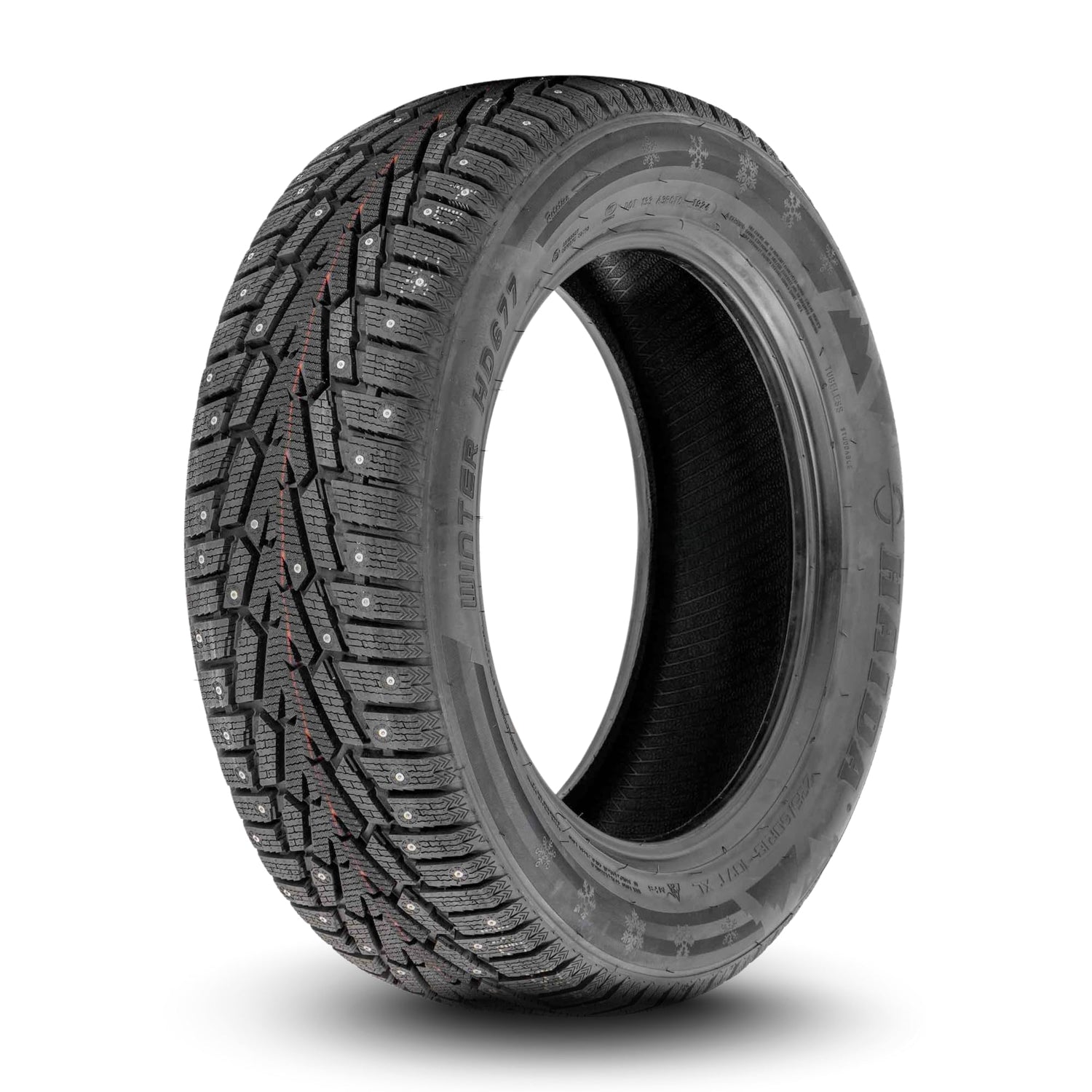 HAIDA HD 677 ULTRA-GRIP WINTER FACTORY STUDDED | 195/65R15
