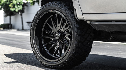 TIS 547 GLOSS BLACK 20X10 -19 6X139.7MM 106.1MM