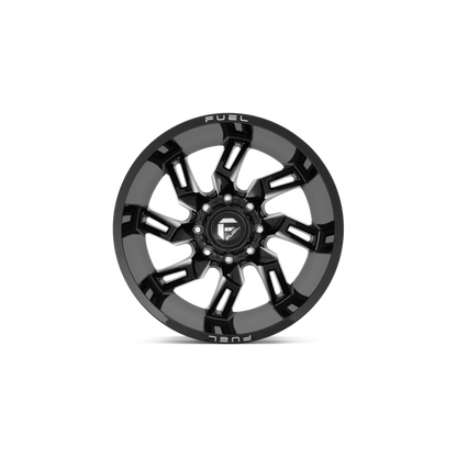 FUEL LOCKDOWN GLOSS BLK MILLED | 22X10 6X139.7 -18 106.1MM (TEXT US FOR BLOWOUT PRICING )