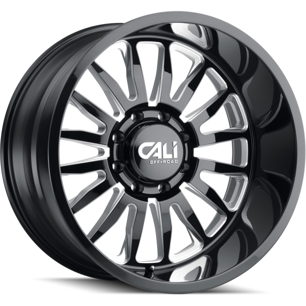 CALI OFF-ROAD SUMMIT GLOSS BLACK MILLED | 20X12 -51 8X165.1