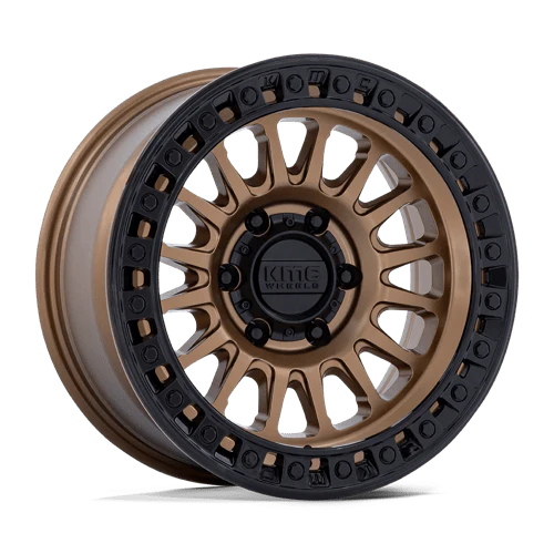 KMC IMS 17X8.5 -10 6X135 87 M-BRNZ G-BLK (TEXT FOR CLEARANCE PRICING )
