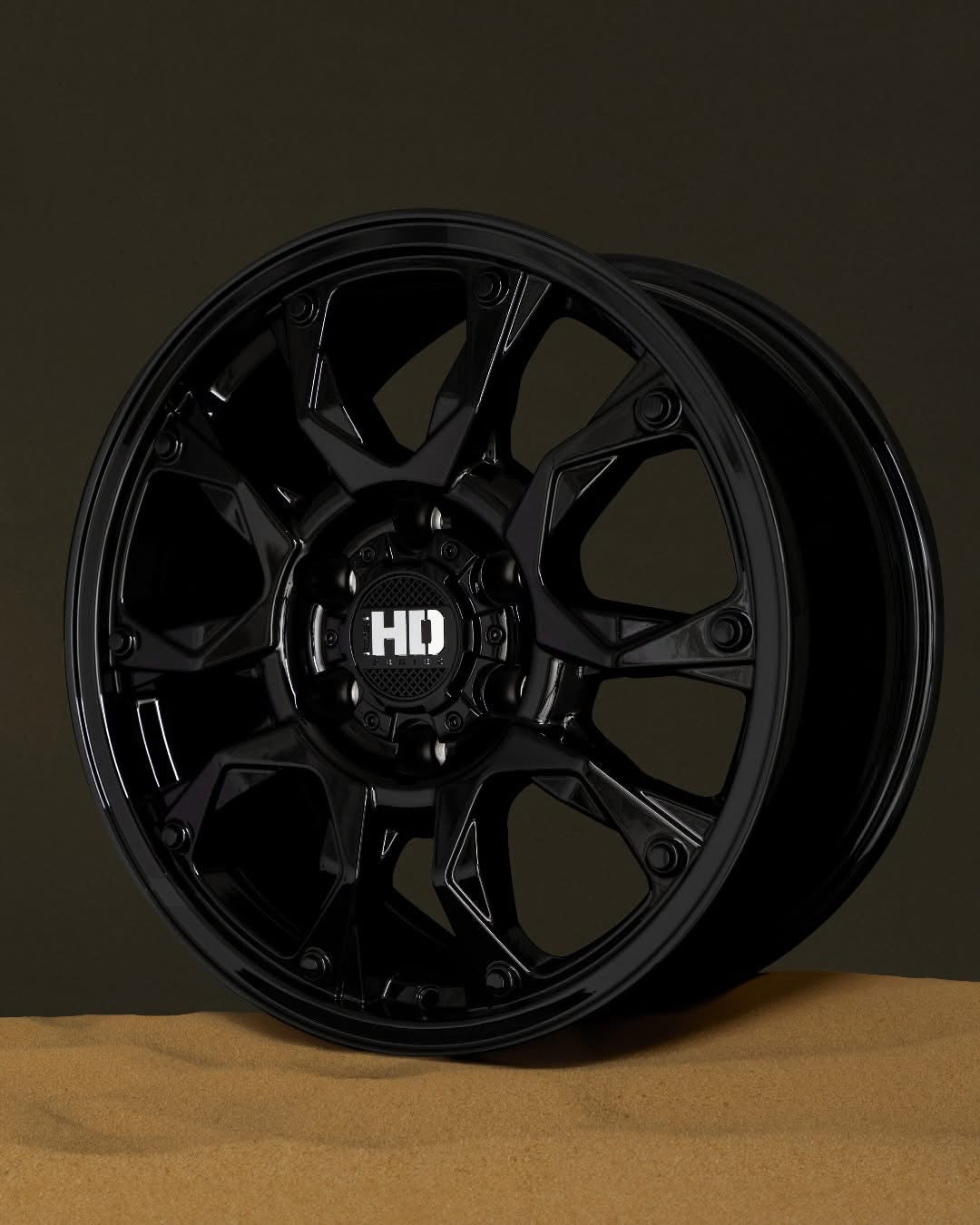 FAST HD TACTICAL GLOSS BLACK 18X8 +40 6X135MM 87.1MM