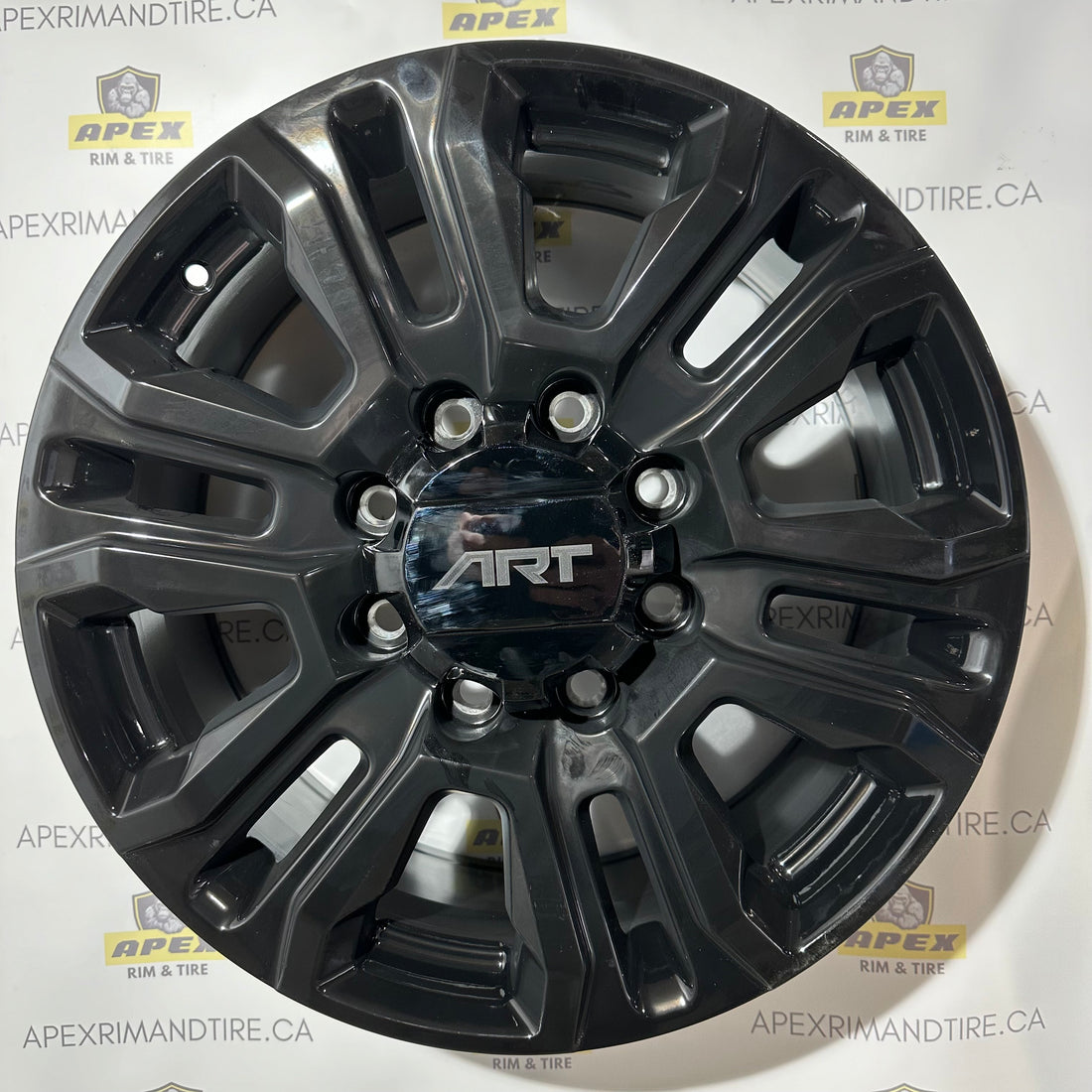 REPLICA 327 GLOSS BLACK | 20X8.5 8X180 +47 (124.1MMHUB)