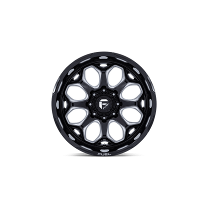FUEL SCEPTER GLOSS BLK MILLED | 20X10 6X135 -18 87.1MM ( TEXT US TO GET 40% OFF )
