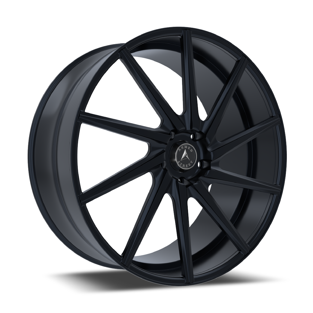 ARMED OFF-ROAD .38 CAL MACHINED BLACK | 18x8 +37 5x112/5x114.3